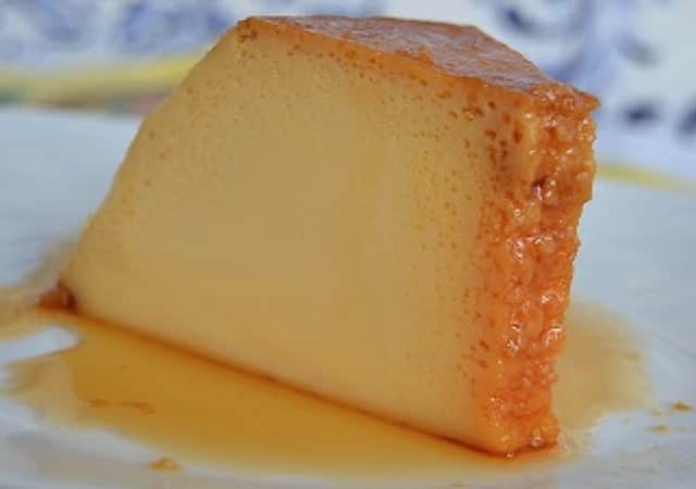Pudim Flan: Pudim caseiro